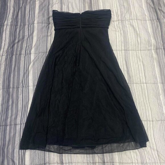 Y2k Black Tube Mini Dress - Picture 3 of 4